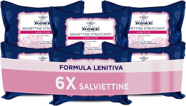 Imagen de Acqua alle Rose Salviettine struccanti 6x20 en OfertitasTOP