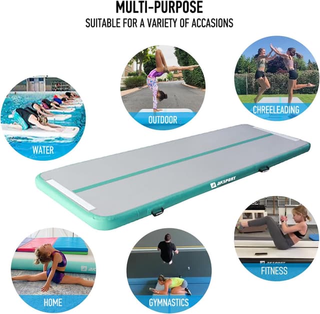 Thumbnail 5 de AKSPORT Gymnastics Air Mat Inflatable Floor 6m 🏋️
AKSPORT Gymnastics Air Mat Inflatable Floor 6m 🏋
