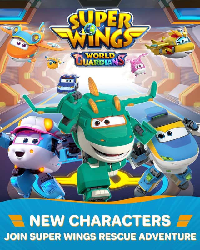 Detalle 2 de Super Wings Tino Verwandlung 20 cm