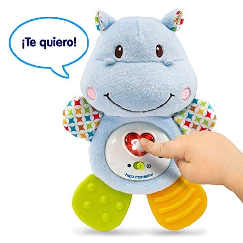 Thumbnail 1 de VTech HIPO Hipopótamo Musical y Sonajero Azul 🦛