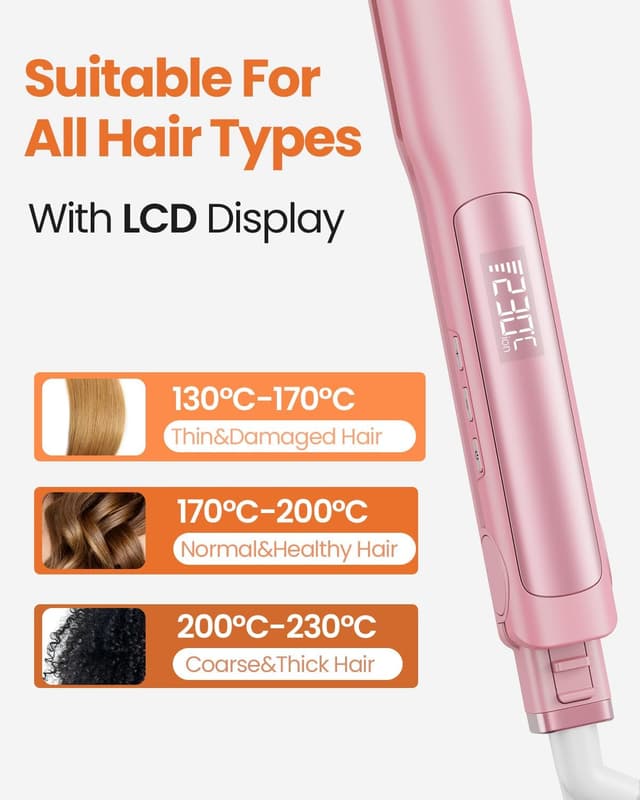 Thumbnail 4 de Faszin Hair Straighteners with Ionic Titanium Plate