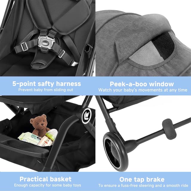 Thumbnail 4 de Wheelive Lightweight Baby Stroller