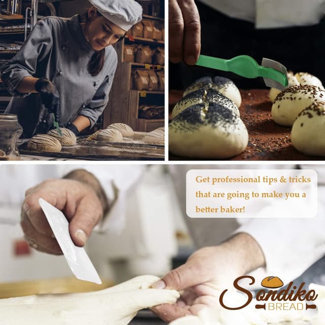 Thumbnail 2 de Sondiko Oval Sourdough Proofing Basket 2-pack 🥖