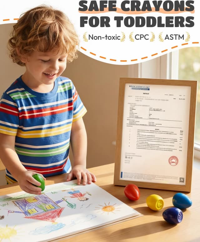 Thumbnail 4 de JUPITEARTH 6 Colors Egg Crayons