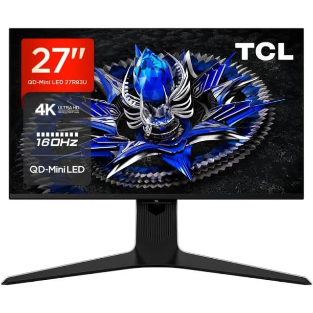 Detalle de TCL 27R83U Monitor 27" 4K 160Hz Mini‑LED QLED HDR1400