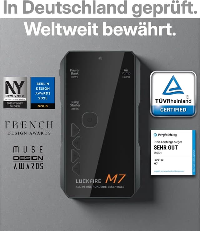 Thumbnail 1 de Smarte Starthilfe Powerbank 12V 60Wh ⚡