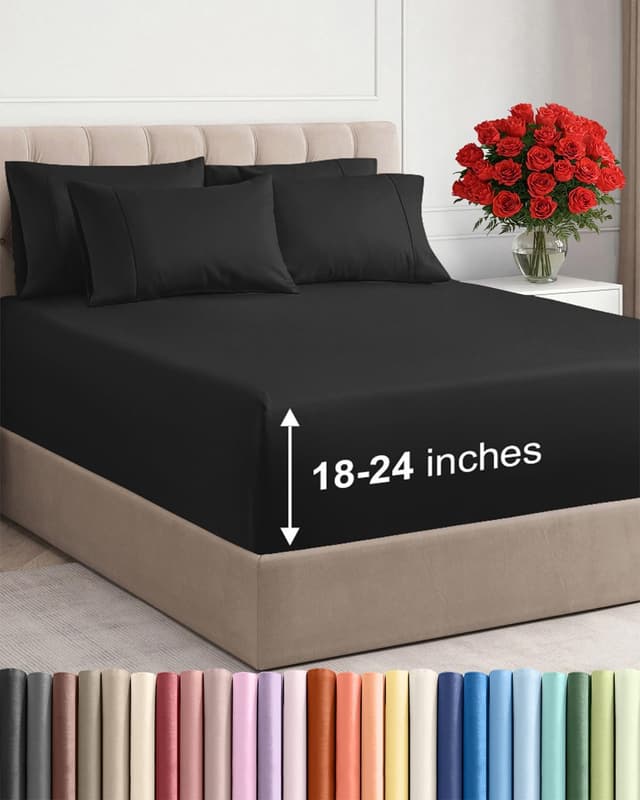 Detalle de CGK Unlimited King Extra Deep Sheet Set