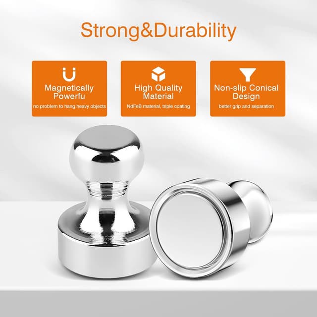 Thumbnail 1 de AiQInu 24 Magneti Neodimio 12x16 mm potente