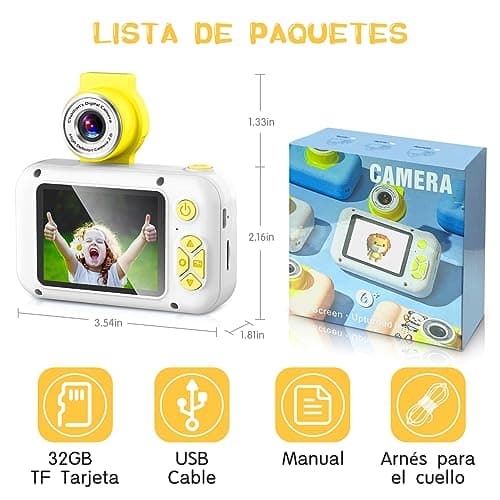 Thumbnail 6 de ARNSSIEN X101 cámara infantil de 2,4 pulgadas