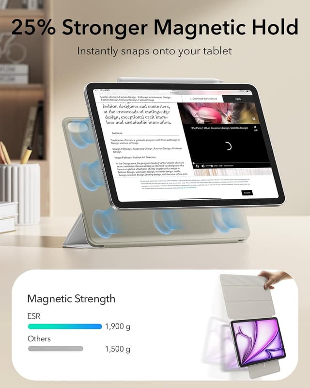 Thumbnail 5 de ESR iPad Air 13 Hülle mit Magnet 2026