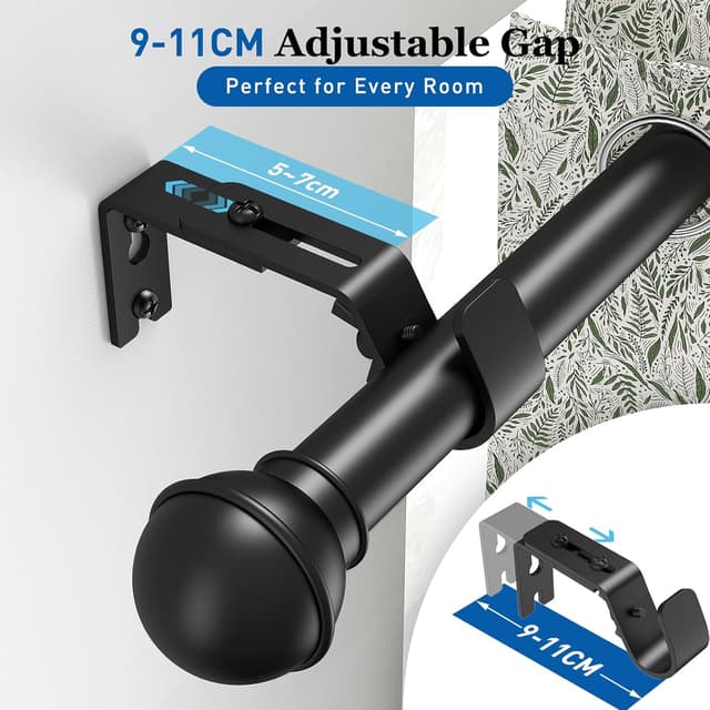 Thumbnail 2 de Yeabett Gardinenstange 80–194 cm