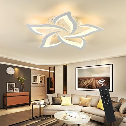 Imagen de Plafoniera LED 40 W stile moderno dimmerabile con telecomando en OfertitasTOP