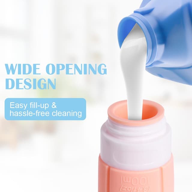 Thumbnail 6 de OSDUE 4er Silikon-Reiseflaschen 100 ml