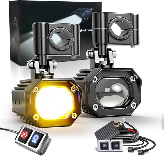 Imagen de BraveWAY Feux Additionnels Moto 70W 30000LM en OfertitasTOP