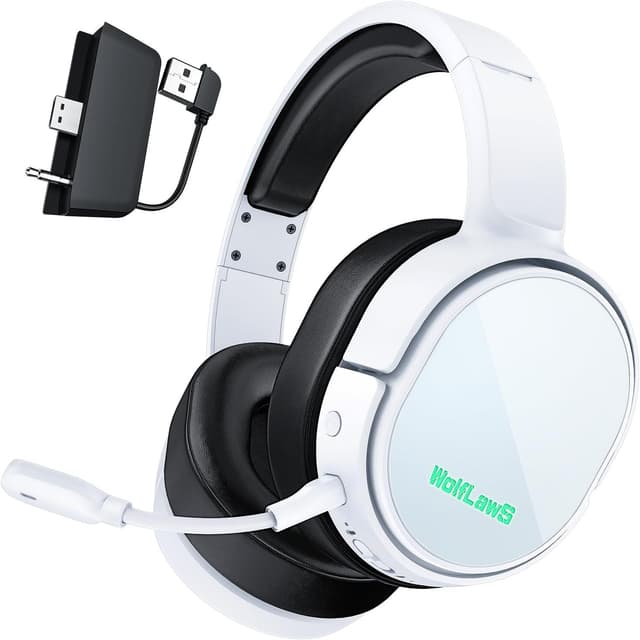 Detalle de WolfLawS Wireless Gaming Headset for 40h