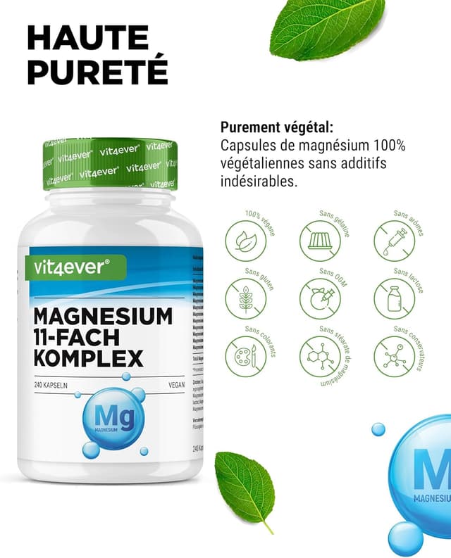 Detalle de Complexe de Magnésium 240 gélules