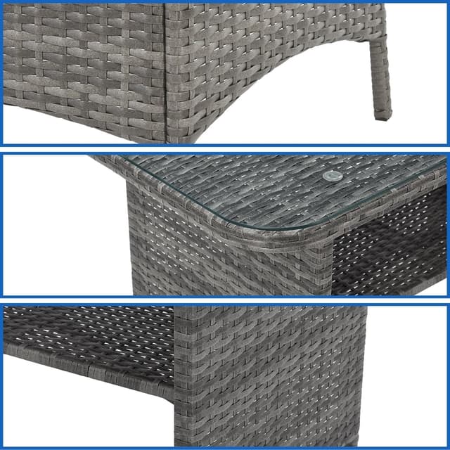 Thumbnail 6 de EVRE Florence rattan dining set 4 piece