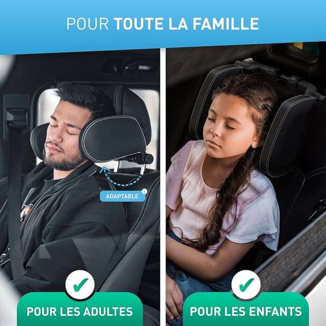 Detalle 2 de FLIPLINE repose-tête voiture réglable