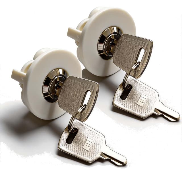 Imagen de SEPOX 2 Stück Steckdosenschloss Weiß 🔒 en OfertitasTOP