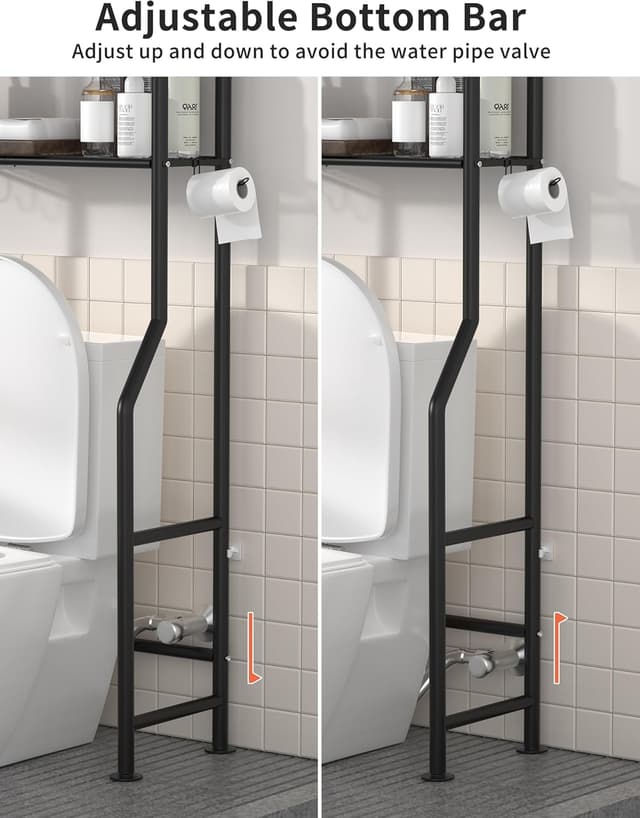Detalle 2 de Livilord 3-Tier Over The Toilet Storage 26"