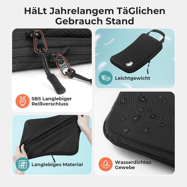 Detalle 2 de Packing Cubes Compression 8er Koffer Organizer