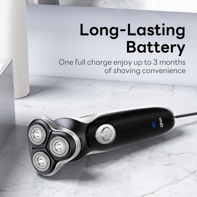 Thumbnail 6 de Cordless waterproof rotary shaver for men