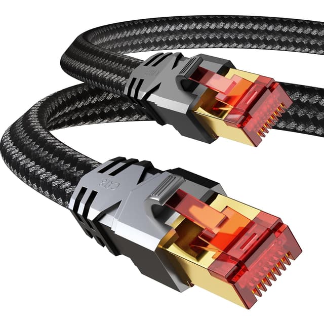 Detalle de Tesmax Cat 8 LAN-Kabel 5 m, 40 Gbps