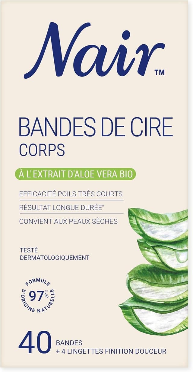 Thumbnail 2 de NAIR Bandes de Cire Froide Corps 40 bandes