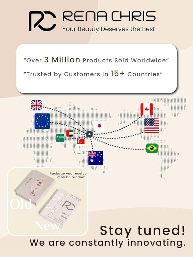 Detalle de Rena Chris Terahertz Gua Sha Stein