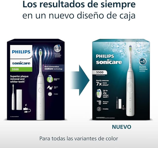Thumbnail 5 de Philips Sonicare 5500 Cepillo Dental Eléctrico Sónico 🦷