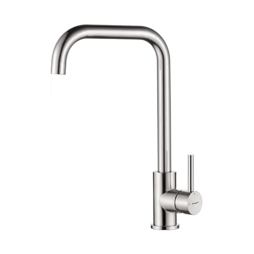 Detalle de Ibergrif M22105A Grifo de cocina 360° cepillado 🚰