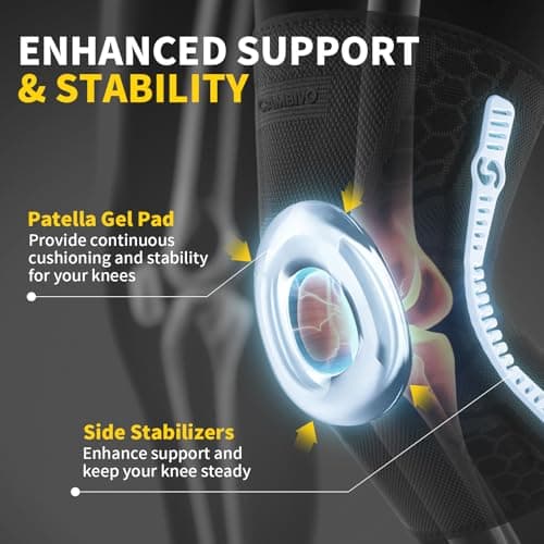 Thumbnail 4 de CAMBIVO Knee Brace 2-Pack for Knee Support