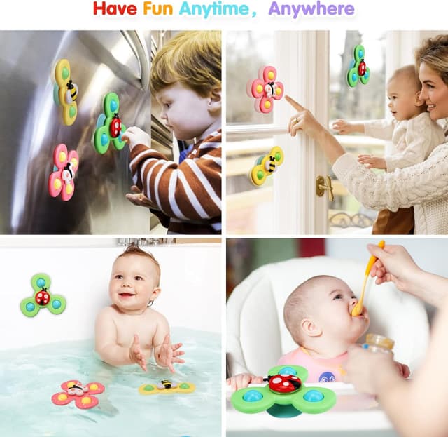 Thumbnail 6 de Yumuwind Suction Spinners Baby Toy 1+