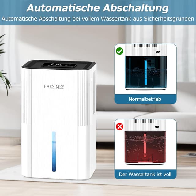 Thumbnail 5 de Luftentfeuchter 2800 ml – leiser Raumentfeuchter mit Timer 💧