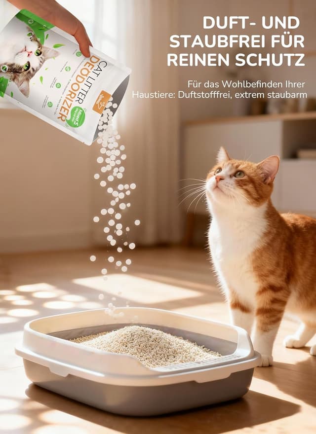 Detalle de PalNests Katzenstreu-Geruchsentferner 3er-Pack