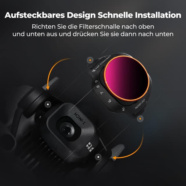 Thumbnail 4 de K&F CONCEPT Mini 5 Pro ND Filter Set