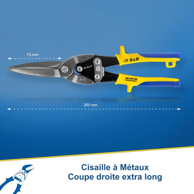 Thumbnail 1 de S&R Cisaille Série Aviation 300 mm ✂