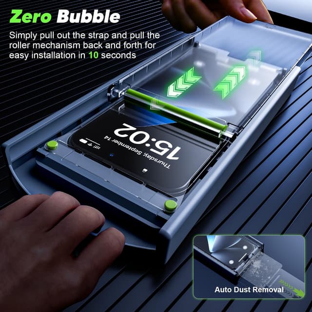 Detalle 2 de iPhone 17 Pro Max 9H screen protector