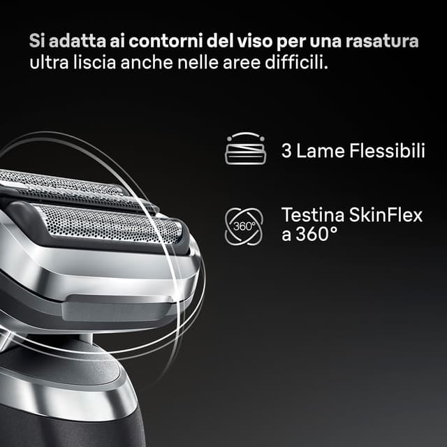 Detalle de Braun Serie 7 Rasoio Elettrico Barba 60 Min