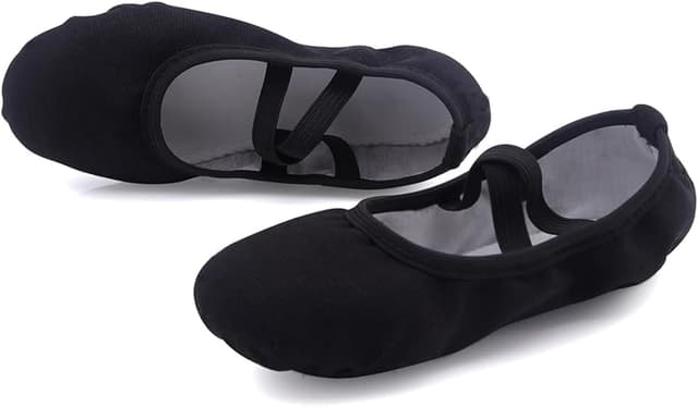 Detalle 1 de Uniuni Ballettschuhe Geteilte Ledersohle