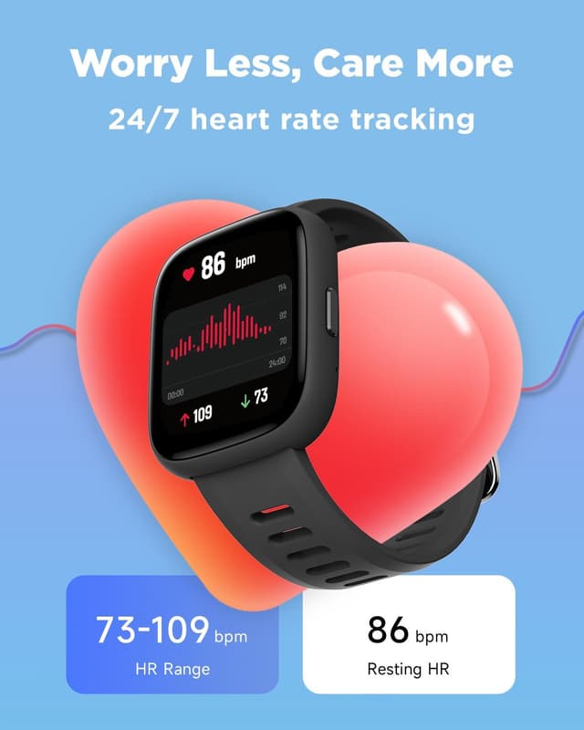Thumbnail 4 de BIGGERFIVE Kids Smart Watch 1.8" fitness tracker