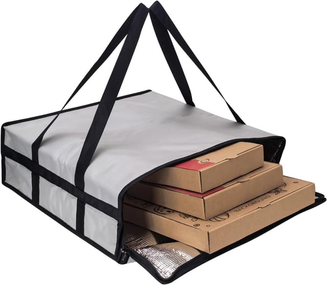 Detalle de Yalin XXXL Large Insulated Cooler Bag (Styrofoam Cooler) – Grey, 23" W x 15" H x 14" D