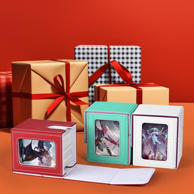 Thumbnail 6 de UAONO Commander Deck Box Card Case (Turquoise/Pink) for 100+ Double-Sleeved Cards