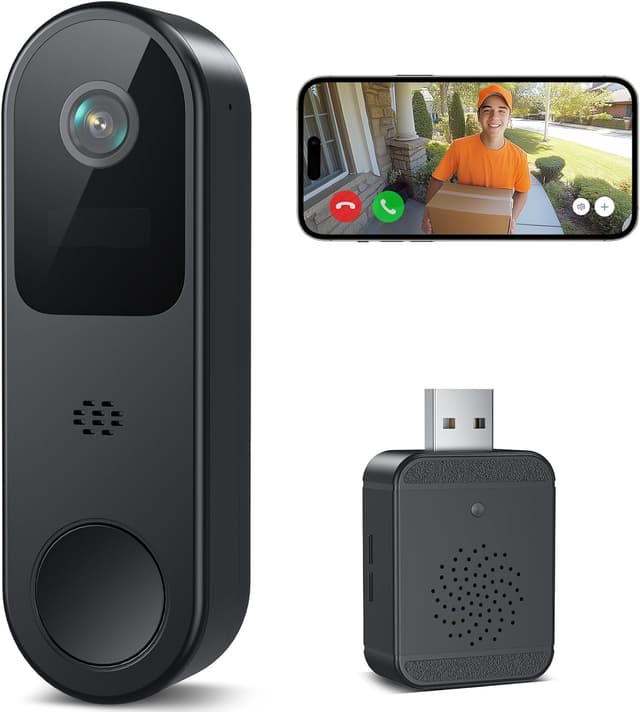Detalle de Belleye Video Doorbell Camera Wireless 2K HD