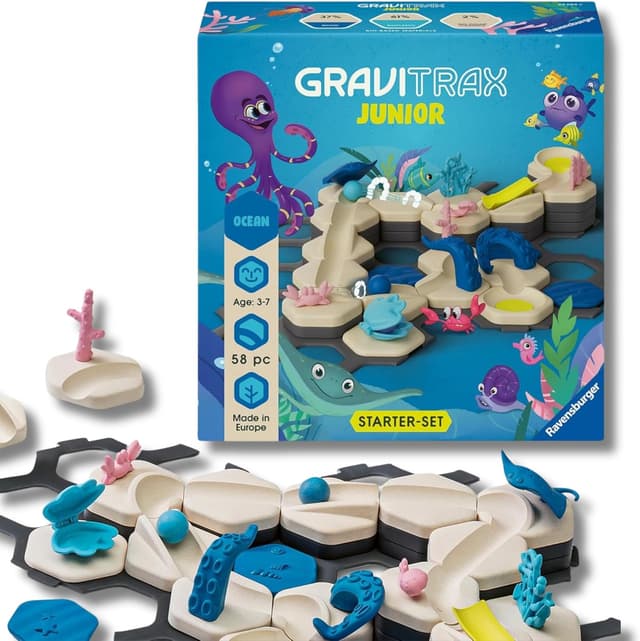 Imagen de Ravensburger Gravitrax Starter Junior Ocean 58 piezas en OfertitasTOP