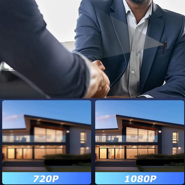 Detalle de ZHODADA Mini Telecamera 1080P “penna” con memoria 32GB nascosta per sorveglianza domestica