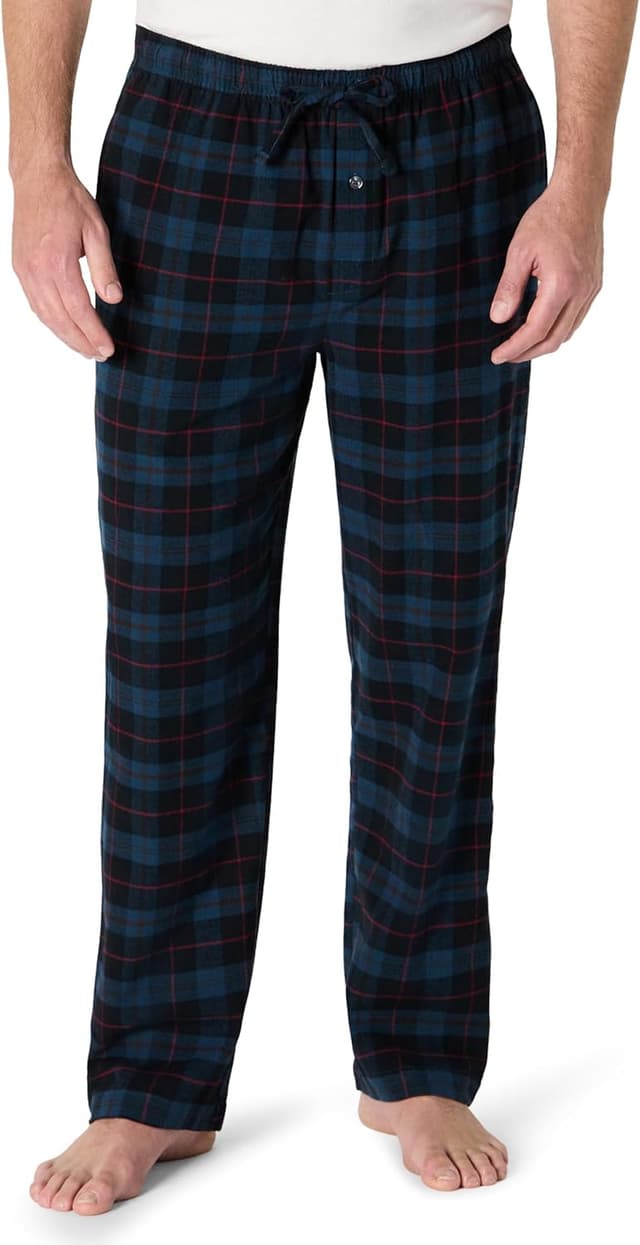 Detalle de Amazon Essentials flannel pajama pants