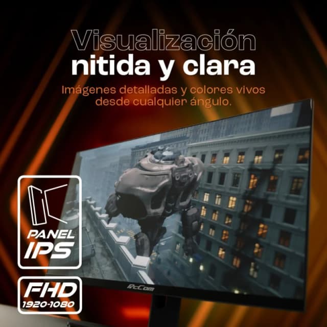 Detalle de PcCom Elysium Go 23,8" LED IPS FHD 165 Hz Adaptive Sync