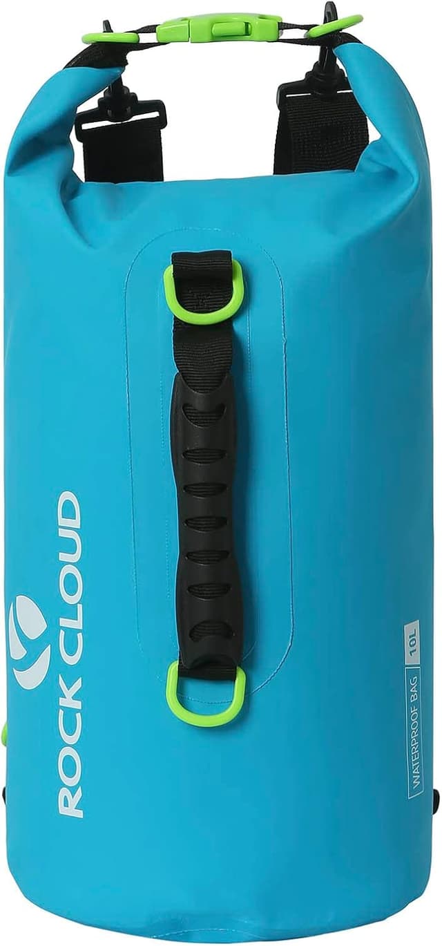 Detalle de ROCK CLOUD roll-top waterproof dry bag for kayaking, boating and camping