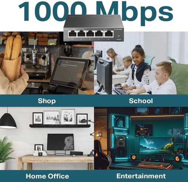 Thumbnail 3 de TP-Link TL-SG105S 5‑port Gigabit switch